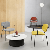 ET-L Modern Office Fabric Lounge Armchair - Gavisco Office Furniture